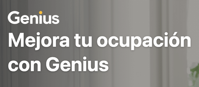 Mejora tu ocupación con Genius