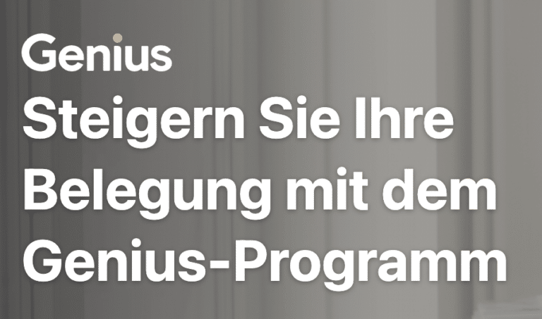 Genius Partnerprogramm