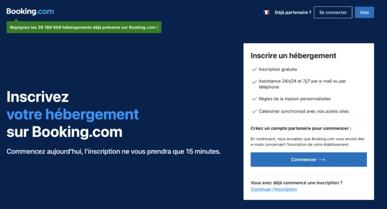 Comment Mettre Une Annonce Sur Booking Com Etape1