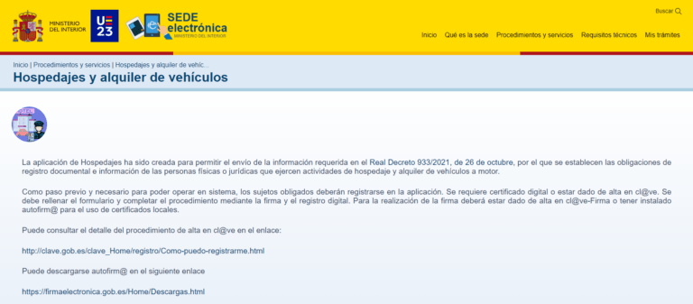 Ses Hospedajes La Nueva Plataforma Para El Registro De Viajeros Que Ya Integra Chekin Seshospedajes Screenshot 1